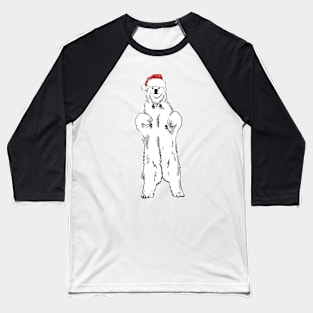 Christmas polar bear Baseball T-Shirt
